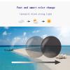 ASDQWER Reading Glasses,Smart Color Changing Reading Glasses, Titanium Alloy, Round, Frameless, A Pair of Dual-Use, Anti-Radiation, Anti-Ultraviolet, Anti-Blue Light,+2 view 3