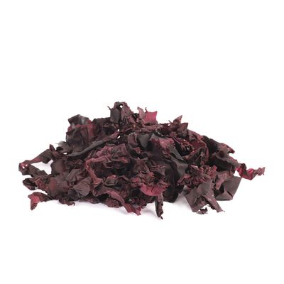 VITAMINSEA Applewood Smoked Dulse | Wild North Atlantic Dried Seaweed for Snacking, Seasoning, Soups & Salads | Rich in Vitamins, Minerals & Antioxidants Great for Thyroid Support | Whole Leaf (4 OZ)