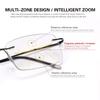 1.5X Magnification Photochromic Progressive Multifocus Transition Reading Glasses Multifocal Sun Readers + Rimless Bifocal Blue Light Blocking Spring Hinge Readers Anti Glare Eye Strain Eyewear view 3