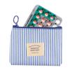 2 Pack Birth Control Pill Cases with 3"4" for Women Privacy Protection Contraceptive Medicine Case Holder Packet Sleeve Pocket Pouch Wallet view 1