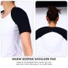 Warm Shoulder Strap Double Shoulder Brace Gym Sports Shoulder Support Shoulder Sleeve Black Stand Shoulder Support Protector Shoulder Man sbr Rubber Foam Basketball view 3