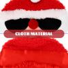 Amosfun Christmas Sleep Mask, Santa Funny Plush Eye Mask Blindfold Eye Cover for Women Girls Travel Nap Night Sleeping view 4