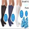 Comfort Finds Diabetic SwellSox - Breathable Cotton Socks - Loose Fitting Comfortable Sock  Non Binding Top Design  Improve Foot Circulation - Black, Navy, White - 36 Pairs view 2