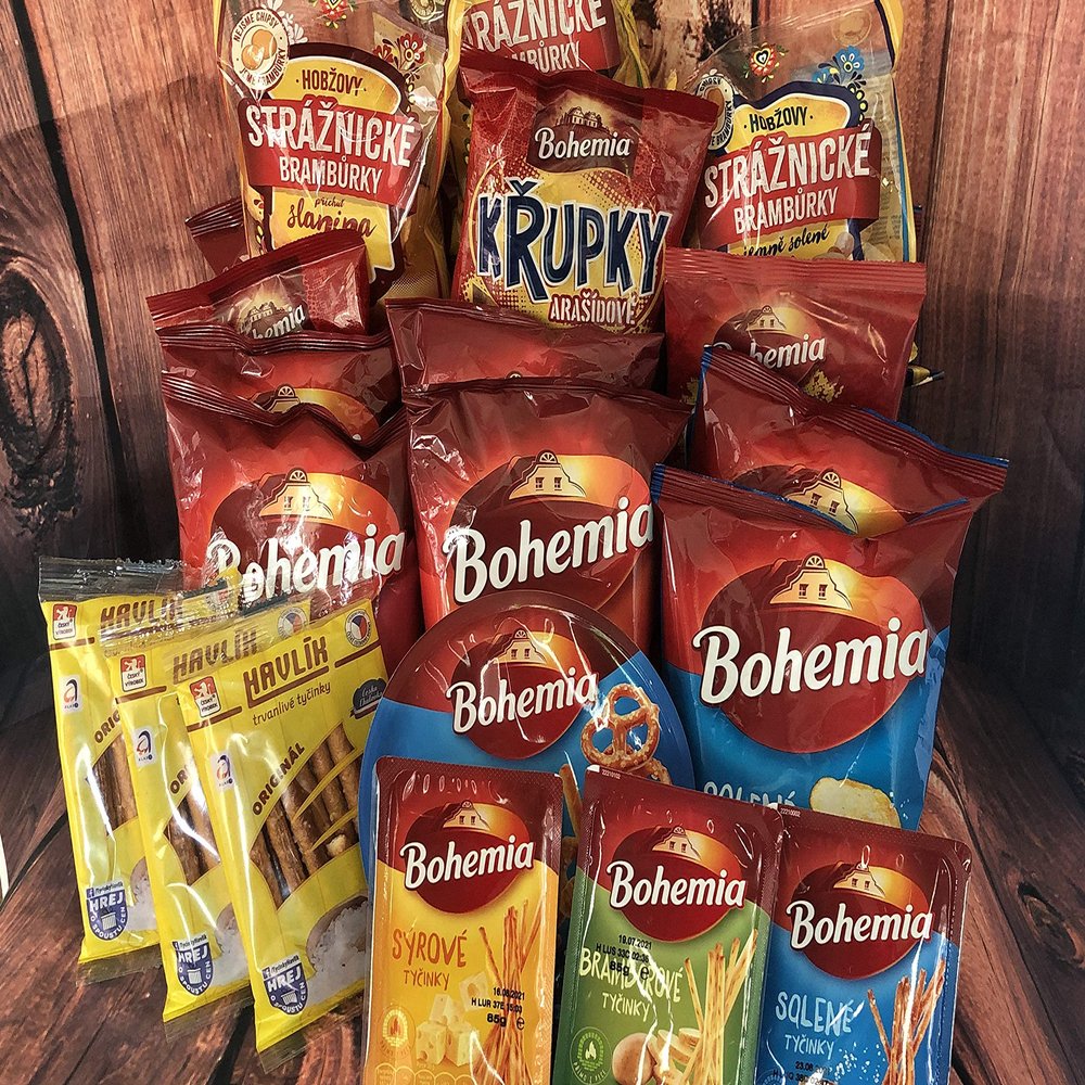 Czech Republic - Party set - large (chips,sticks)