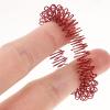 5pcs Spiky Sensory Finger Finger Massager Roller Silent Toy for Finger Massage (Gold Silver Black Blue Red) view 2
