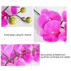 Artificial Orchid Bonsai with Ceramics Vase, Feel PU Real Touch Flowers Phalaenopsis Bonsai for Table Office Home Party Decoration view 4