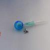 10pcs Mini Empty Glass Globe Glass Vial Pendant Essential Oil Perfume Aromatherapy Diffusers Pendant (Blackish Green, 16mm) view 3