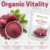 Organic Beet Root Powder - Red Superfood Supplement for Drinks, Juice, Smoothies Recipes - All Natural, Vegan, Non GMO, Gluten Free, Kosher - Bulk 5 lb Size view 3