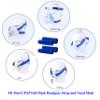 CPAP Strap Covers, CPAP Pads Cushions for Most CPAP Headgear Straps Comfortbale Breathable (4 Pack) view 4