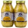 Amish Wedding Foods Sauerkraut, TWO 32 oz. Quart Jars view 1