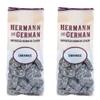 Hermann the German Hard Candy - Imported - Pack of 2 (Liquorice) view 1