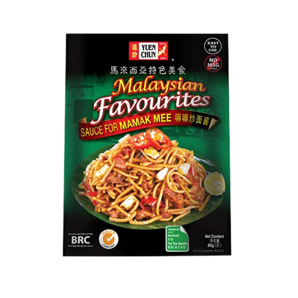 Yuen Chun Malaysian Favourites Sauce 80g (Hokkien Mee, 9 Packs)
