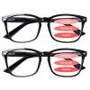 SIGVAN Progressive Multifocal Computer Glasses Women Men Blue Light Blocking Reading Glasses Spring Hinge Readers (2 Black, 1.75) view 1
