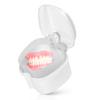 KISEER White Denture Bath Case Cup Box Holder Storage Soak Container with Strainer Basket for Travel Cleaning view 1