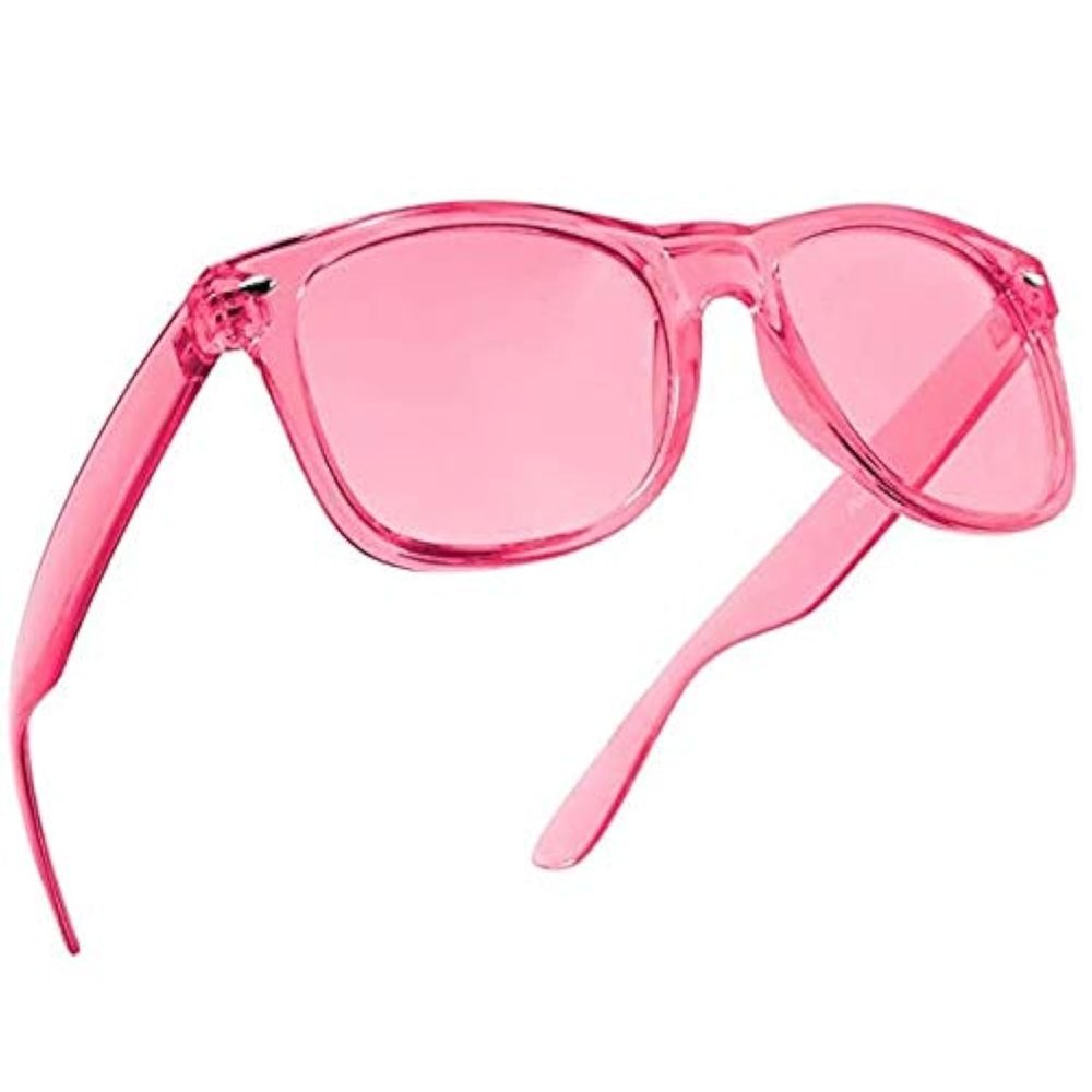PURPLE CANYON Rose Color Therapy Glasses for Chakra Healing, Chromotherapy, and Mood
