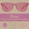 PURPLE CANYON Rose Color Therapy Glasses for Chakra Healing, Chromotherapy, and Mood view 3