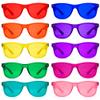 Color Therapy Glasses 10 Pack for Chakra Healing, Chromotherapy, and Mood view 1