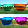 Color Therapy Glasses 10 Pack for Chakra Healing, Chromotherapy, and Mood view 2