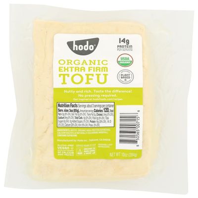 Hodo Soy Beanery, Tofu Firm Organic, 10 Ounce | Pack of 3