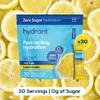 Hydrant Hydrate No Added Sugar, Individual Hydration Electrolyte Powder Stick Packets with Zero Sugar and Electrolytes for Rapid Hydration (Lemonade, 30 Count) view 3