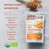 LOOV Organic Sea Buckthorn Berry Powder, High in Fiber, Omegas, Vitamin C, Vitamin E, Made from Whole Berries, 4 Oz, Grown in Nordic Climate, 23-Day Supply, No Added Sugar, Non-GMO view 3