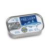 Icelandic Cod Liver Tins Packed in its Own Oil, 4-ounces (Case of 12), Product of Iceland view 1