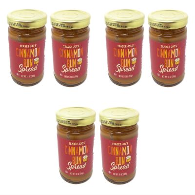 Trader Joes Cinnamon Bun Spread - Pack of 2 Jars - 10 oz Per Jar - Seasonal Item Pack of 3
