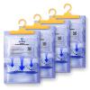 Dry & Dry Premium Moisture Absorbers Dehumidifiers for Home, Basement, Bedroom, Small Dehumidifiers - Moisture Absorbers - Transparent (4 Pack) 7 ounce view 1