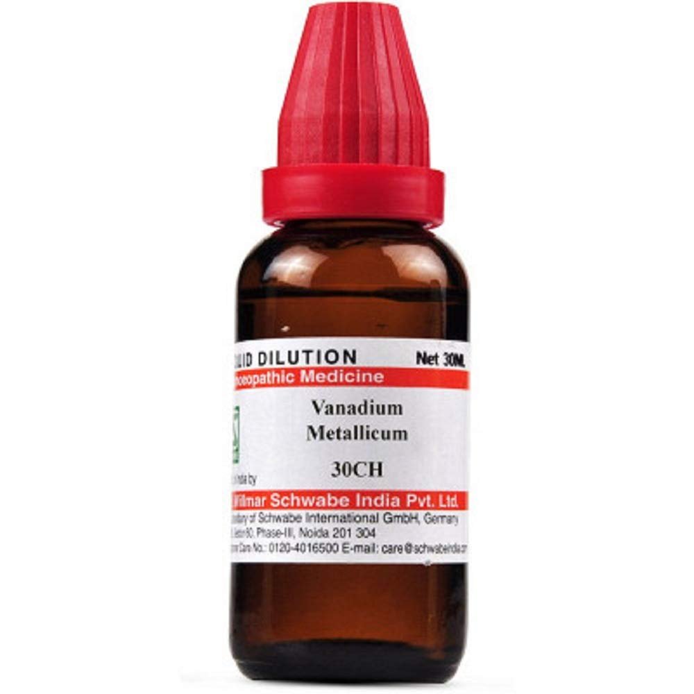 Willmar Schwabe Homeopathy Vanadium Metallicum (30 CH) (30 ML) by Qualityexports