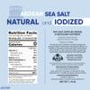 Purelife Iodized Organic Sea Salt Fine Ground  Unrefined Kosher Sea Salt for Cooking & Baking | Aegean Harvested, Gluten-Free, Ideal for Paleo, Keto, Vegan Diets  1.76 lbs view 2