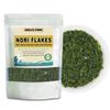 Premium Natural Dried Nori Flakes - 100% Pure Raw Seaweed, Unsalted, Rich in Iodine & Minerals, 4.0 oz (113g) for Soup, Salad & Sushi Topping view 2