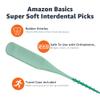 Amazon Basics Super Soft Interdental Picks, Flexible Rubber Bristles, 100 Count, 1 Pack view 3