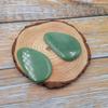 SOLUSTRE Natural Jade Scraping Massage Tool Spoon Shape Spa Board for Eye Hot Compress Smooth Jade Facial Massage Plate for Friends Family view 4