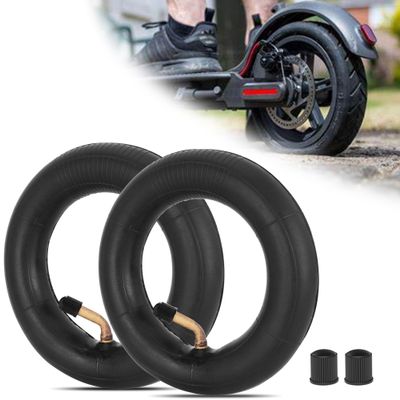 2 Pack 6 x 1.25 inner tubes, 6x1 1/4 inner tube replacement for pneumatic scooters, wheelchair wheels, Jenex V2 roller skis and many 2 wheel skateboards