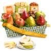 A Gift Inside Get Well Soon Cheese and Nuts Classic Fruit Basket view 1