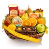 A Gift Inside Get Well Soon Orchard Delight Fruit and Gourmet Gift Basket" view 1
