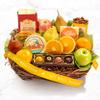 A Gift Inside Get Well Soon Orchard Delight Fruit and Gourmet Gift Basket" view 2
