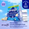 Dropps Odor & Stain Biobased Power Laundry Detergent Pods, Lavender Meadow (32 Count) - HE Compatible Laundry Pods for Fresh Clothes - Washing Detergent Soap Supplies & Recyclable Packaging view 2