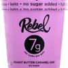 Rebel Ice Cream - Low Carb, Keto - Peanut Butter Caramel Chip (8 Count) view 1