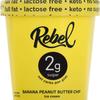 Rebel Ice Cream - Low Carb, Keto - Banana Peanut Butter Chip (8 Count) view 1