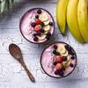 Rainforest Bowls Set of 2 Regular Raw Coconut Bowls, 2 Wooden Spoons & 2 Reusable Bamboo Straws - 100% Natural, Hand Carved by Artisans, Eco-Friendly & Sustainable - Smoothie/Acai/Salad Bowls view 3