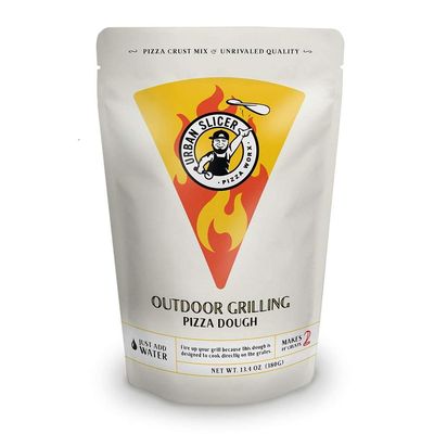 Urban Slicer Pizza Worx - Outdoor Grilling Pizza Dough - At-Home Pizza Making Kit for Crispy Thin Crust - 13.4 oz. Bag - Makes 2 Pizzas