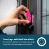 Dext - Keywing Key Turner Aid for People with Arthritis, Parkinsons, and More, Comfortable and Secure Grip for Weak Hands, Lightweight, Durable, Click-On Design, Suitable for Flat Keys (Multipack, 3) view 3