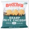 Boulder Canyon Sharp White Cheddar Kettle Chips, 6 Oz,, (2) view 1