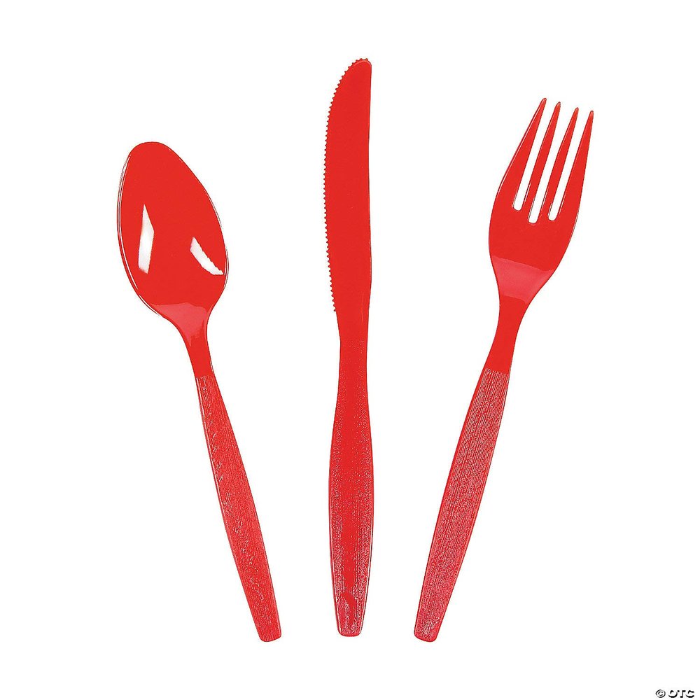 210 Piece(s) Bulk Plastic Cutlery Sets for 70-210 Ct.