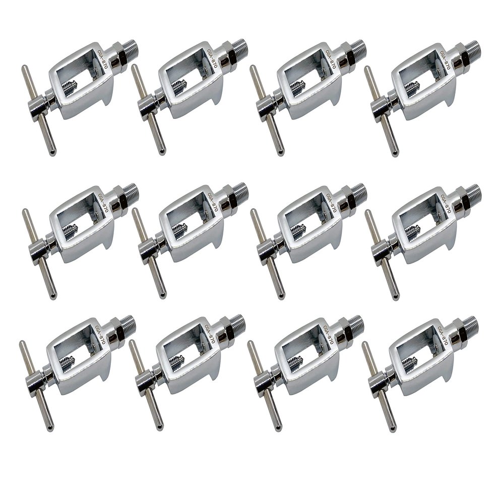 CGA870 Medical Fill Yoke x 1/4" Male NPT for Filling Small Portable Oxygen Cylinders, T-Handle BULK PACKAGE 12 PIECES