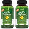 Irwin Naturals Stored-Fat Belly Burner with Sinetrol, Grapefruit, Sweet Orange & Blood Orange - Breakdown Stubborn Fat - 60 Liquid Softgels (Pack of 2) view 1
