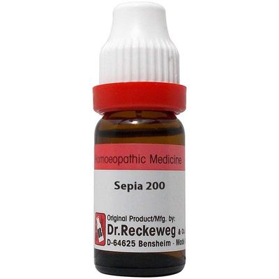 Dr. Reckeweg Germany Homeopathy Sepia (200 CH) (11 ML) by Qualityexports
