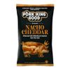Pork King Good Pork Rinds (Chicharrones) (Nacho Cheddar, 8 Pack) view 3