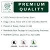 SPICES VILLAGE Ground Sumac Spice, Sumac Seasoning, 8 oz, Sumac Powder, Kosher Certified, Gluten Free Non GMO, Resealable Bag view 4